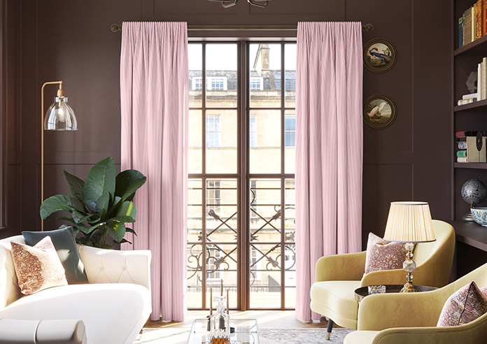 Nautical Stripes, Prom Red - Made to Measure Curtains - Image 3
